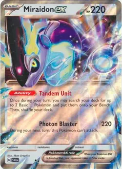 Miraidon ex Scarlet & Violet Promo - Oversized Jumbo Card - Pokemon NM - Image 1