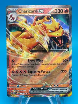 Charizard ex 006/165 Double Rare - 2023 Pokemon Scarlet & Violet 151 (MEW EN) - Image 1