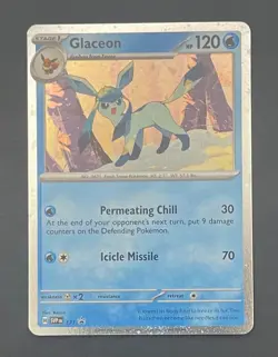 Pokemon Card Glaceon 171 Black Star Promo - Near Mint - Image 1