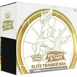 Pokemon TCG Sword & Shield Brilliant Stars Elite Trainer Box - 8 Packs (85012) 820650850127 - Image 1