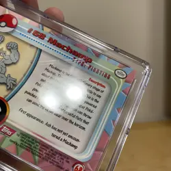 Machamp #68 Pokemon Topps Series 1 Fourth Print CGC 8.5 Mint 1999 Old Blue Label - Image 3