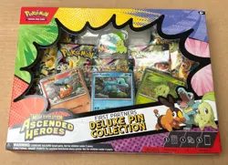 Pokemon TCG Ascended Heroes First Partners Deluxe Pin Collection Box BRAND NEW - Image 1
