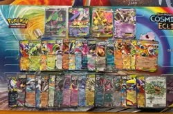 Pokemon Card Lot Full Art Alt Art Fire Latios Hoopa Pikachu 38 Cards - Image 1