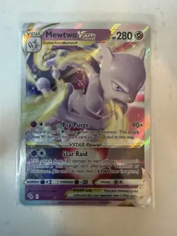Mewtwo VSTAR 031/078 Pokemon GO Ultra Rare Holo Vstar HP 280 Pokemon TCG English - Image 1