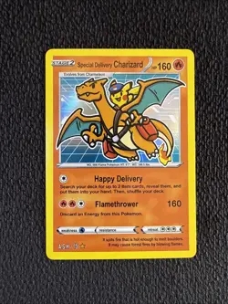GENERATION ONE Special Delivery Charizard Holo Pokemon After Skool Hobby Fan Art - Image 1