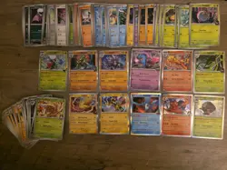 Pokemon Destined Rivals bulk lot (113 Rares/Commons/Uncommons) No Duplicates - Image 1