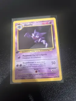 Haunter Alpollo Base 29/102 Regular German 1st Edition Pokemon TCG - Image 1