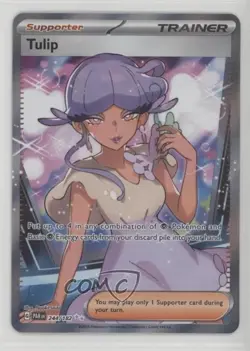 Tulip Ultra Rare Pokemon Scarlet & Violet Paradox Rift PAR #244 - Image 1