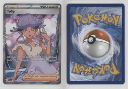 Tulip Ultra Rare Pokemon Scarlet & Violet Paradox Rift PAR #244 - Image 3