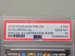 2025 POKEMON GHOLDENGO ex SPECIAL ILLUSTRATION RARE #164, PSA GEM MINT 10 - Image 3