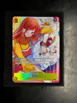 Zeus (OP11-106) Promo Bandai Card Games Fest 24-25 One Piece Nami english - Image 1