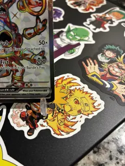 Pokemon Hoopa EX SV04 Paradox Rift 226/182 Ultra Rare Full Art Holo 220 HP - Image 4