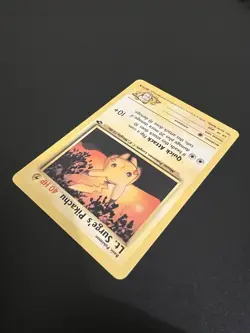 Lt. Surge’s Pikachu 84/132 Gym Challenge Unlimited 2000 Pokemon Card Common NM - Image 3