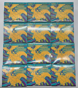 Lot of (12) Pokemon TCG Ascended Heroes Elite Trainer Boxes SEALED/NEW ETB - Image 1