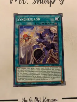 SYNCHROJAGD - 1. AUFLAGE LDS3-DE123 DEUTSCH Yu-Gi-oh! CARD COMMON 2022 TCG - Image 5