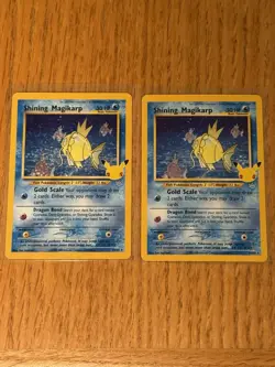 Pokemon Shining Magikarp Classic Collection Holo 66/64 Celebrations (x2) - Image 1