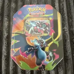 Pokemon Mega Charizard Tin Standard Card Storage Multicolor 2022 - Image 3