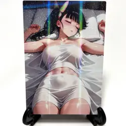 Demon Slayer Shinobu Kocho Sexy Anime Waifu Girl Doujin Lewd Goddess Story Card - Image 1