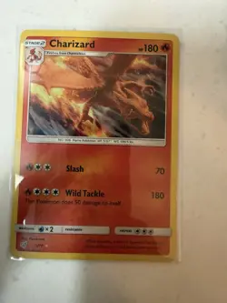 Charizard 5/18 Detective Pikachu Holo Rare Stage 2 English Pokemon TCG HP 180 - Image 1