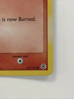 Pokemon TCG Charmander with SWIRL 57/112 FireRed & LeafGreen Reverse Holo - Image 4