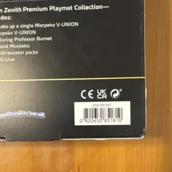 Pokemon Crown Zenith Morpeko V-Union Premium Playmat Collection Box English - Image 3