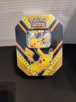 Pokemon 2020 Pikachu Tin NEW FACTORY SEALED 820650807794 - Image 1