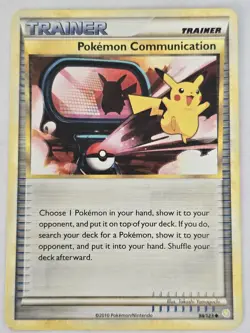 Pokemon Communication 98/123 HeartGold SoulSilver Regular LP Condition - Image 1