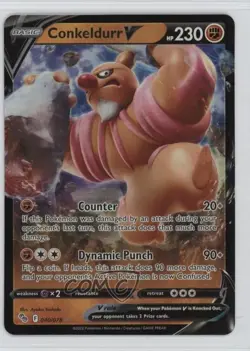Conkeldurr V Pokemon Sword & Shield Pokemon Go #040 - Image 1