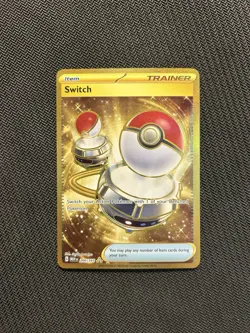 Pokemon TCG Switch 206/165! NM Condition! See Description! - Image 1