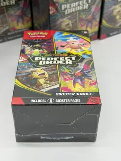Lot of (12) Pokemon TCG Mega Evolution Perfect Order Booster Bundles SEALED ME03 - Image 3