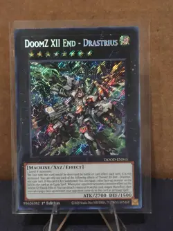 Yugioh DoomZ XII End - Drastrius Secret DOOD-EN045 Doom of Dimensions 1st Ed NM - Image 1