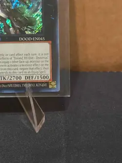 Yugioh DoomZ XII End - Drastrius Secret DOOD-EN045 Doom of Dimensions 1st Ed NM - Image 5
