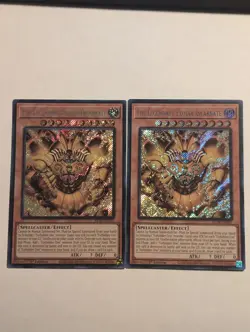 2x The Legendary Exodia Incarnate Secret Rare BLTR-EN051 1st Edition Yu-Gi-Oh! - Image 1