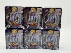 Lot of (6) Yu-Gi-Oh! TCG 5D's 2009 Exclusive Collector's Tin Jack Atlas - Image 1