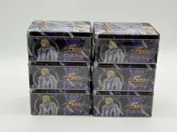 Lot of (6) Yu-Gi-Oh! TCG 5D's 2009 Exclusive Collector's Tin Jack Atlas - Image 4