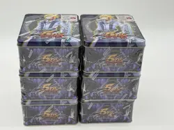 Lot of (6) Yu-Gi-Oh! TCG 5D's 2009 Exclusive Collector's Tin Jack Atlas - Image 5