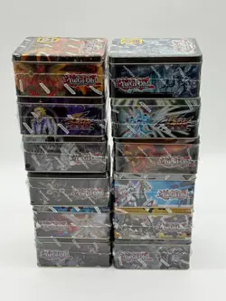 YU-GI-OH! VINTAGE TIN LOT OF 12 MAJESTIC STAR DRAGON/ILLUMIKNIGHT/JACK - Image 5
