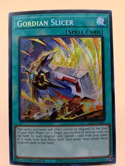 Yu-Gi-Oh! Gordian Slicer ALIN-EN066 Alliance Insight 1st Edition - Image 1