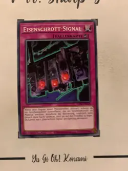 EISENSCHROTT-SIGNAL - 1. AUFLAGE LDS3-DE125 DEUTSCH Yu-Gi-Oh! CARD COMMON 2022 - Image 3