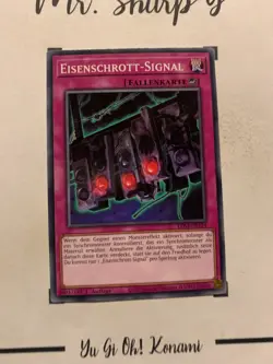 EISENSCHROTT-SIGNAL - 1. AUFLAGE LDS3-DE125 DEUTSCH Yu-Gi-Oh! CARD COMMON 2022 - Image 4