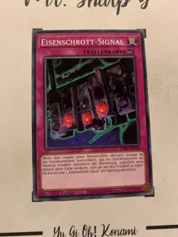 EISENSCHROTT-SIGNAL - 1. AUFLAGE LDS3-DE125 DEUTSCH Yu-Gi-Oh! CARD COMMON 2022 - Image 5