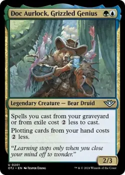 Doc Aurlock, Grizzled Genius - Near Mint MTG Outlaws of Thunder Junction - Image 1