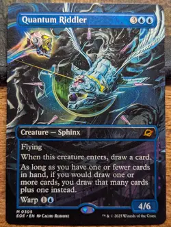 QUANTUM RIDDLER Borderless - Edge of Eternities - MTG Magic: the Gathering - Image 1