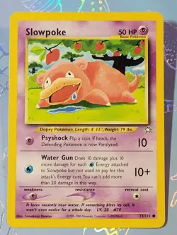Slowpoke 73/111 Neo Genesis Pokemon Card NM - Image 1