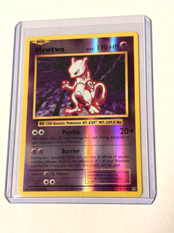 Pokemon Mewtwo 51/108 Reverse Holo Rare XY Evolutions Card - Image 1