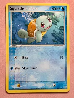 Squirtle~ Cute Blue Pokemon Cards | Water & Pastel Aesthetic Gallery - Image 1