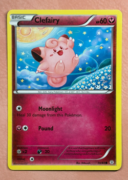 Clefairy~ Cute Pokemon Cards ~ Pretty in Pink & Pastel Gallery~ Pink Pokemon - Image 1