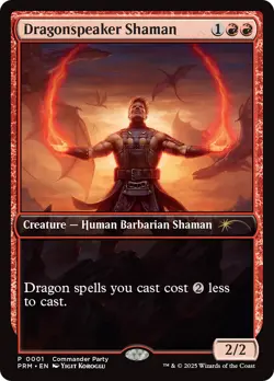 Dragonspeaker Shaman [Wizards Play Network 2025] Magic MTG - Image 1