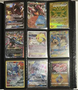 100+ Pokemon Card Binder Collection Lot: LV. X, TAG, GX, SAR, TG, VMAX, IR, Gold - Image 1