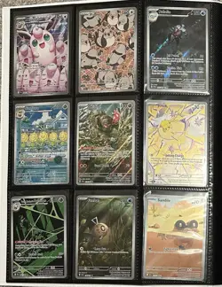 100+ Pokemon Card Binder Collection Lot: LV. X, TAG, GX, SAR, TG, VMAX, IR, Gold - Image 2